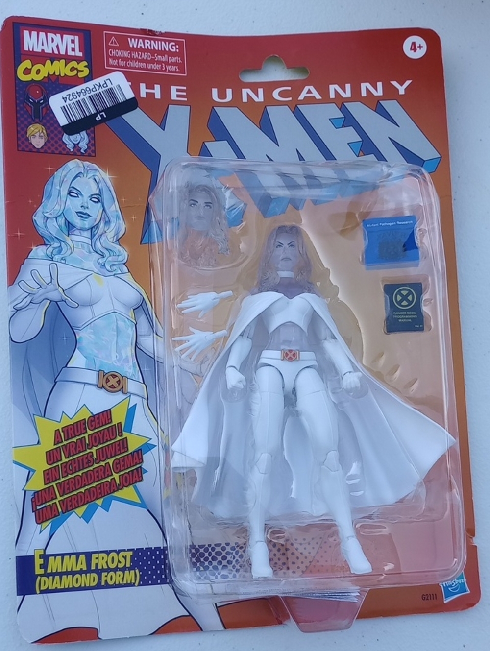 Marvel The Uncanny X-Men Emma Frost Diamond Form Action Figure New
